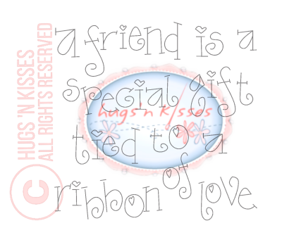 Downloadable Pattern Nice People Nice Things - A Friend is a Special Gift
