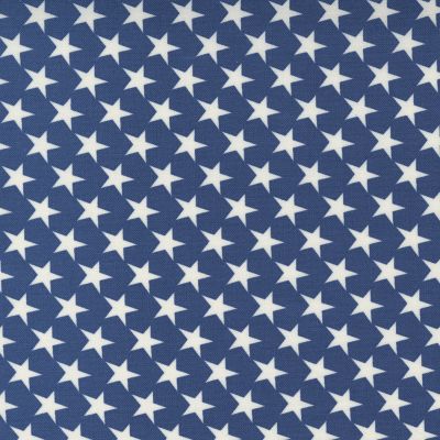 Belle Isle - Set Stars Blue White  x 10"