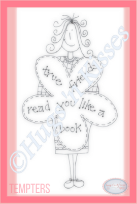 Downloadable Pattern - Tempters - True Friends Read You Like a Book