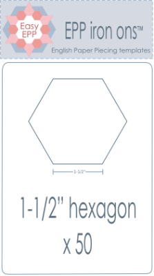 1-1/2" Hexies x 50