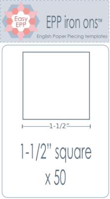 1-1/2" Squares x 50