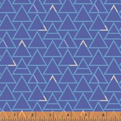 Good Vibes Only - Triangles Periwinkle