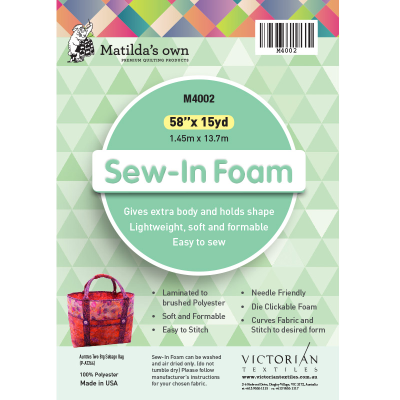 Sew-In Foam