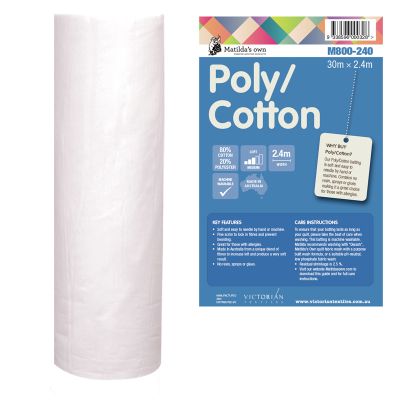Matildas Own Poly/Cotton Batting (M800-240)