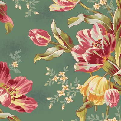 Lady Tulip - Eucalyptus x 10"