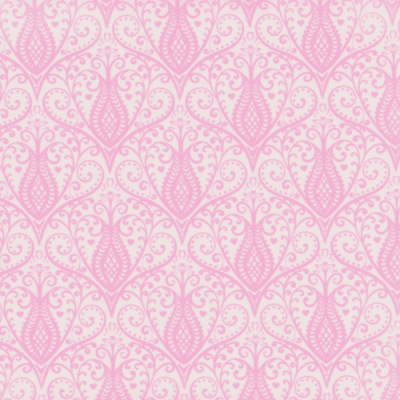 Heart Nouveau (Sugar-Pink) x 10"