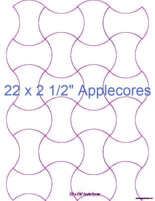 2-1/2” Applecores x 22 (DOWNLOAD)