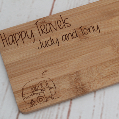 Bamboo cheese board mini - custom
