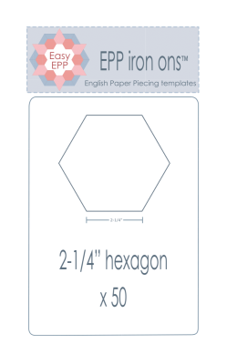 2 1/4" Hexies x 50