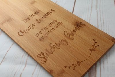 Medium Bamboo Cheese Board - Phone Your Mother