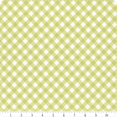 The Shores - Sprout Gingham x 10"
