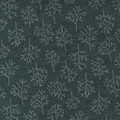 Warm Winter Wishes - Spruce Green Winter Trees x 10"