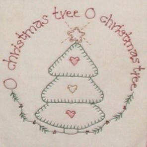 Christmas Love Letter - O Christmas Tree  PDF download pattern