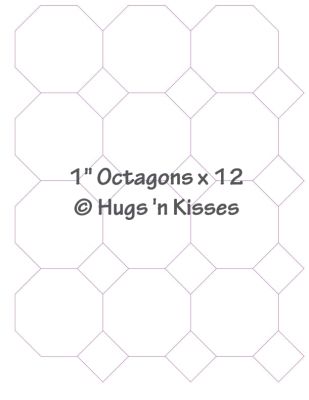 1” Octagons x 12 (DOWNLOAD)