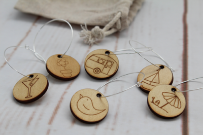 Set of Wine Charms