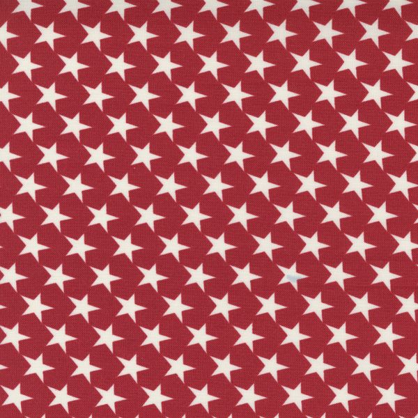 Belle Isle - Set Stars Red White  x 10