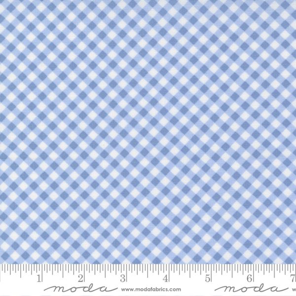 Sweet Liberty - Sky Gingham x 10
