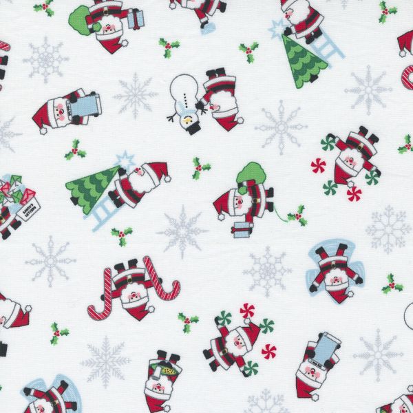 Candy Cane Lane - Snow Santa x 10