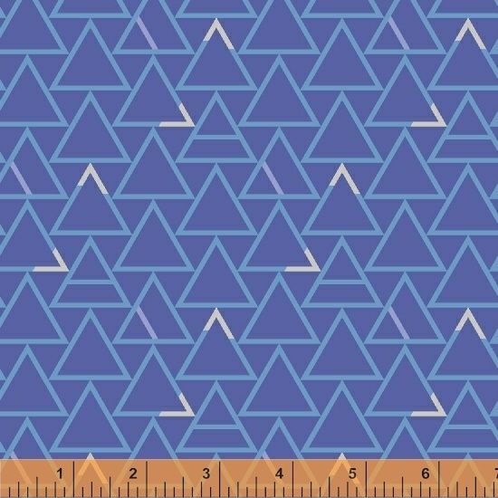 Good Vibes Only - Triangles Periwinkle