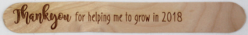 Teacher's Present - Popsicle Messages