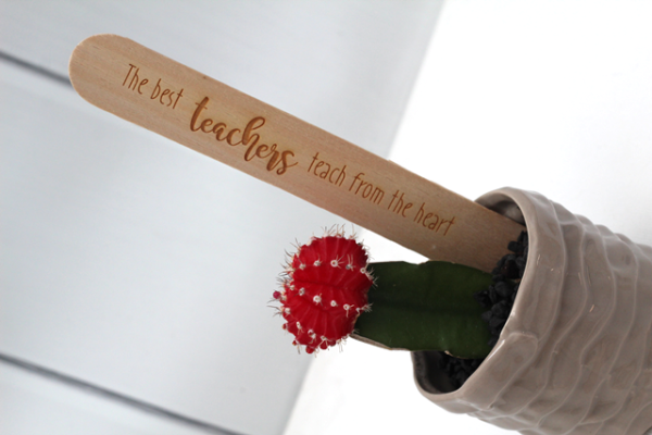 Teacher's Present - Popsicle Messages