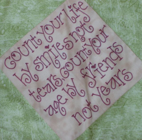 Downloadable Pattern Nice People Nice Things - Count Your Life By Smiles