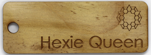 Quilting tags/keyrings