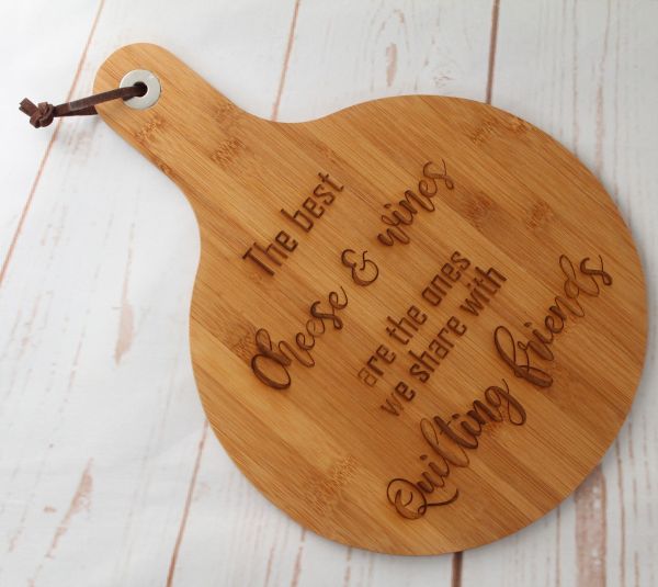 Custom Round Cheese Paddles