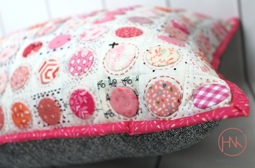 Mini spot on cushion