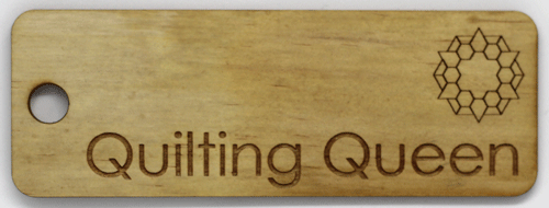 Quilting tags/keyrings