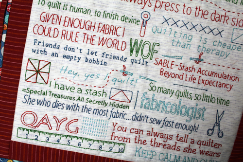 The Rules of quilting PDF DOWNLOAD pattern only