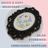 Embroidered Mini Frame kit